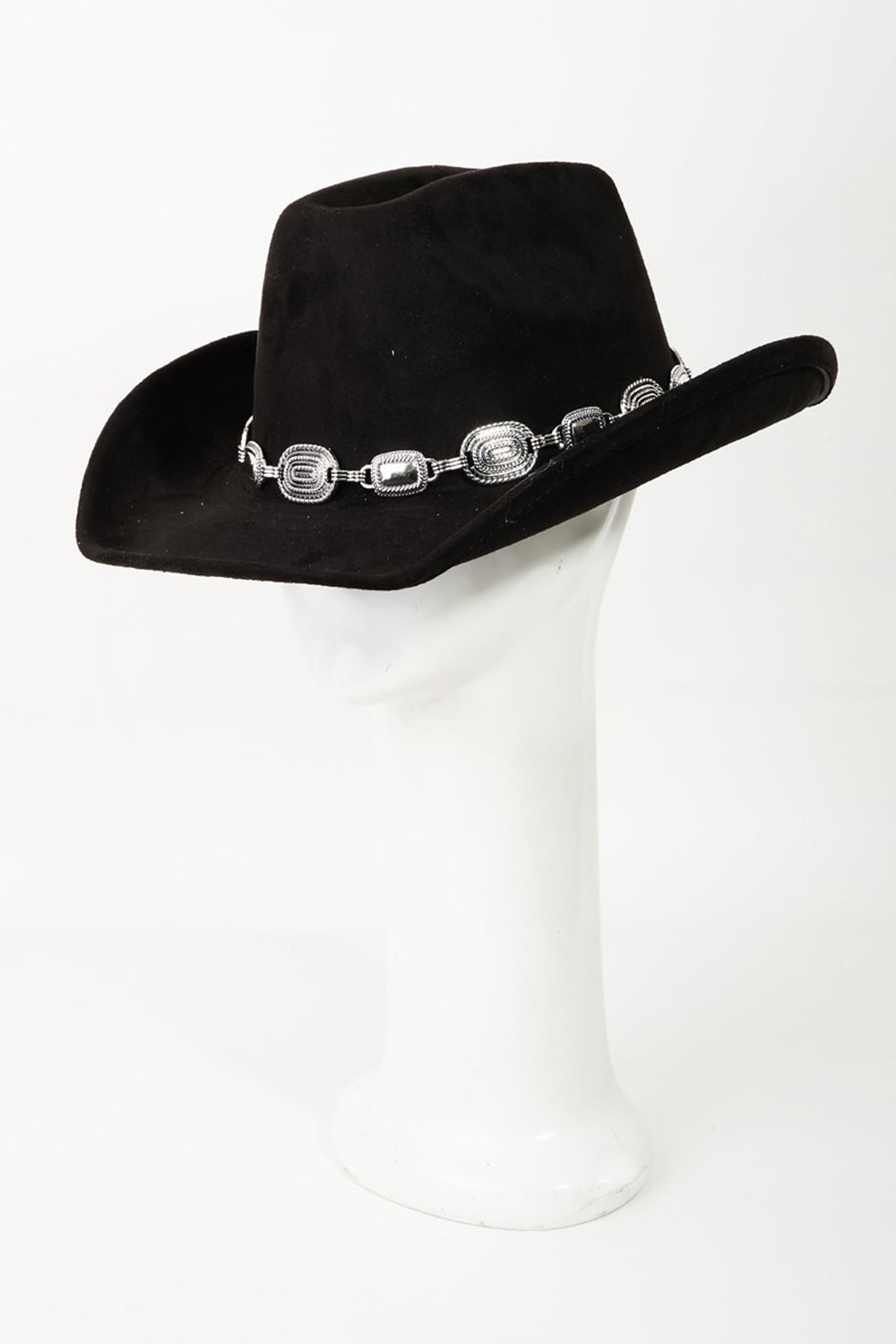 Fame Metal Trim Cowboy Hat - where wild roots grows